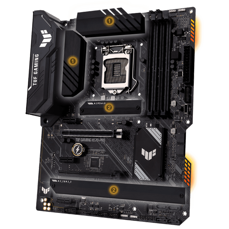 Motherboard H570 2 Slot